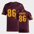 #86 Curtis Hodges Replica Arizona State University Football Men Maroon Jersey 934538-396