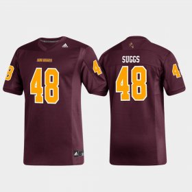 #48 Terrell Suggs Replica Arizona State Alumni Football Men Maroon Jerseys 595733-277